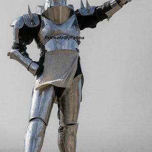 Alphonse Elric Full Body Armor: Fullmetal Alchemist Wearable Cosplay Costume image 4