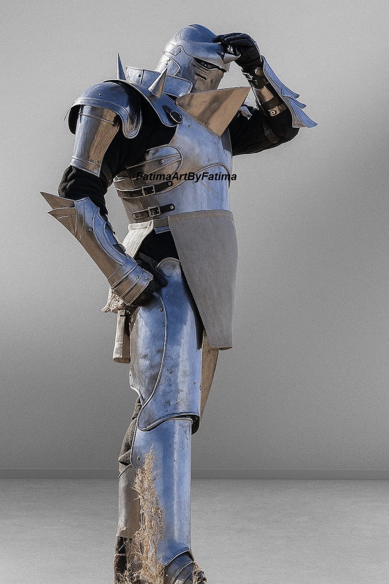 Alphonse Elric Full Body Armor: Fullmetal Alchemist Wearable Cosplay Costume image 5