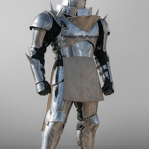 Alphonse Elric Full Body Armor: Fullmetal Alchemist Wearable Cosplay Costume image 1