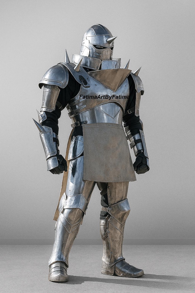 Alphonse Elric Full Body Armor: Fullmetal Alchemist Wearable Cosplay Costume image 1