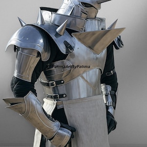Alphonse Elric Full Body Armor: Fullmetal Alchemist Wearable Cosplay Costume image 2