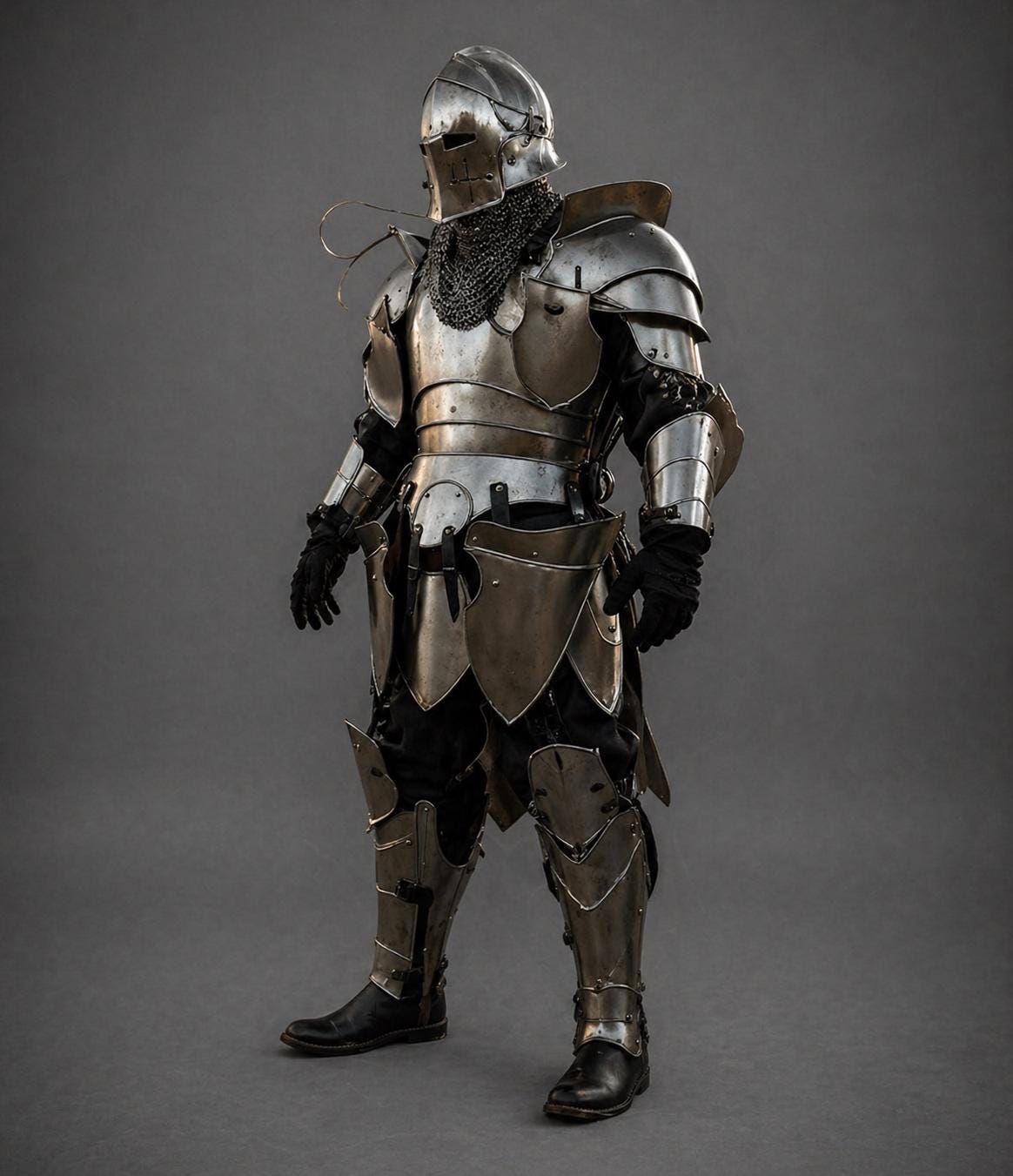 Full 18 Gauge Steel Knight Armor Set - Medieval Templar Suit - Etsy