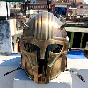 Medieval Armorer Helmet Cosplay | Star Wars Cosplay | Mandalorian Cosplay | Blacksmith Boba Fett | Custom Mandalorian Helmet