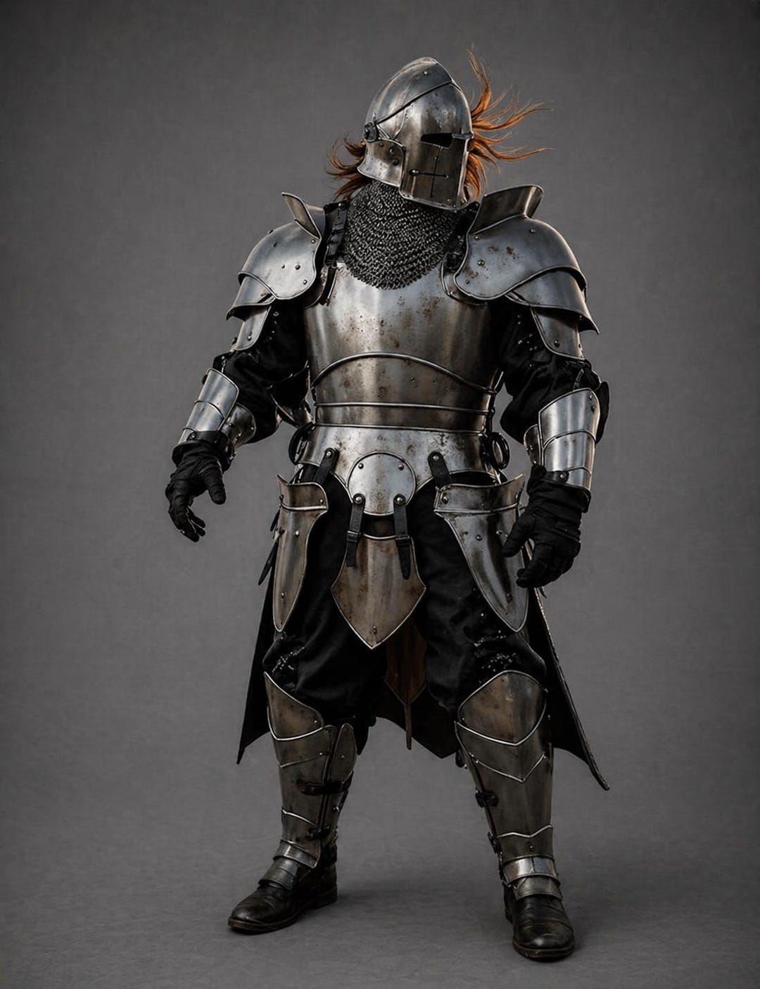 Full 18 Gauge Steel Knight Armor Set - Medieval Templar Suit - Etsy