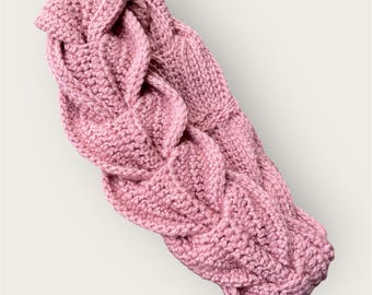 Braided Crochet Headband Pattern – Chunky Ear Warmer for Modern Makers – Instant PDF Download