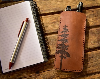 small leather pencil case pattern, DIY pen pouch template, pdf svg for cricut & laser, handmade pencil bag design