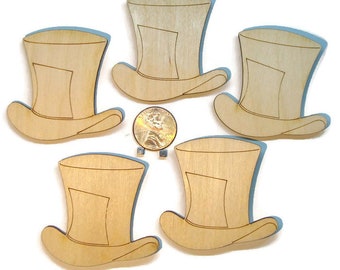 Tophat pins, set of 5
