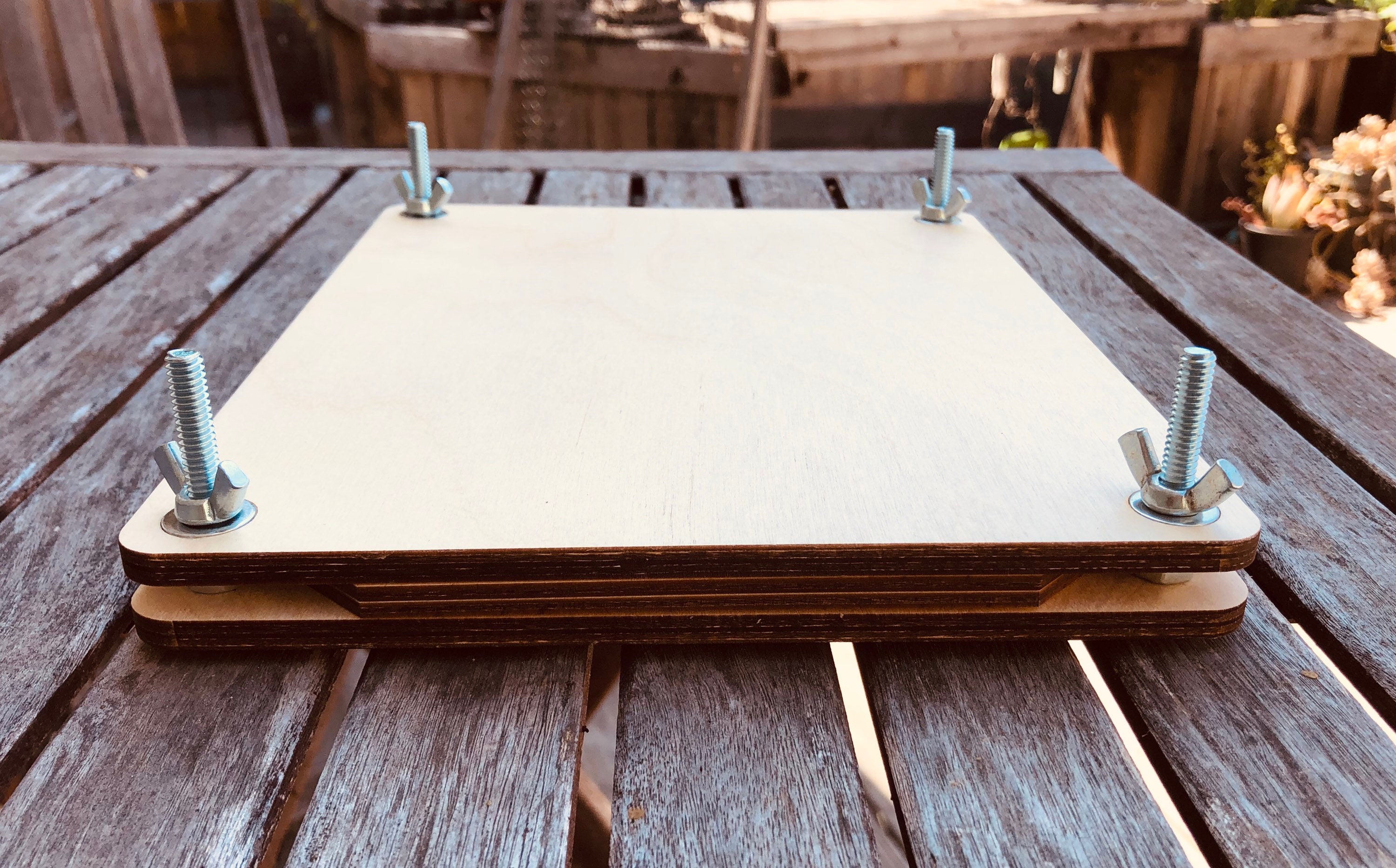 Flower Press EXTRA Large 8 x 10 wood made in U.S.A. Etsy