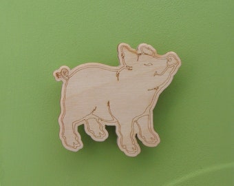 Happy Pig magnet