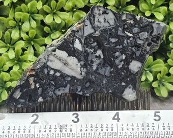 Maligano jaspis ruwe plaat - 2,5 x 4,5 inch