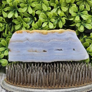 Blue Lace Agate- Rough Slab