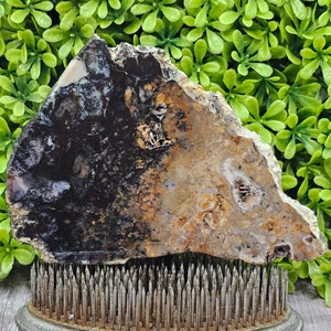 Moss Agate - Rough Lapidary Slab - Unpolished