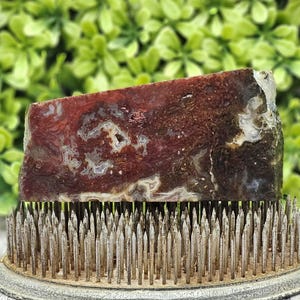 Maury Mountain Moss Agate - Rough Lapidary Slab - Unpolished