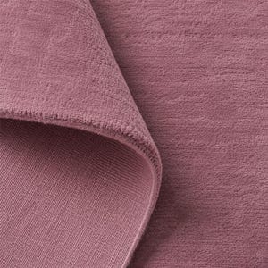 Mauve Pink Luxury Wool Rug | 12x15 Mauve Pink Rug | Elegant Rose Toned Decor