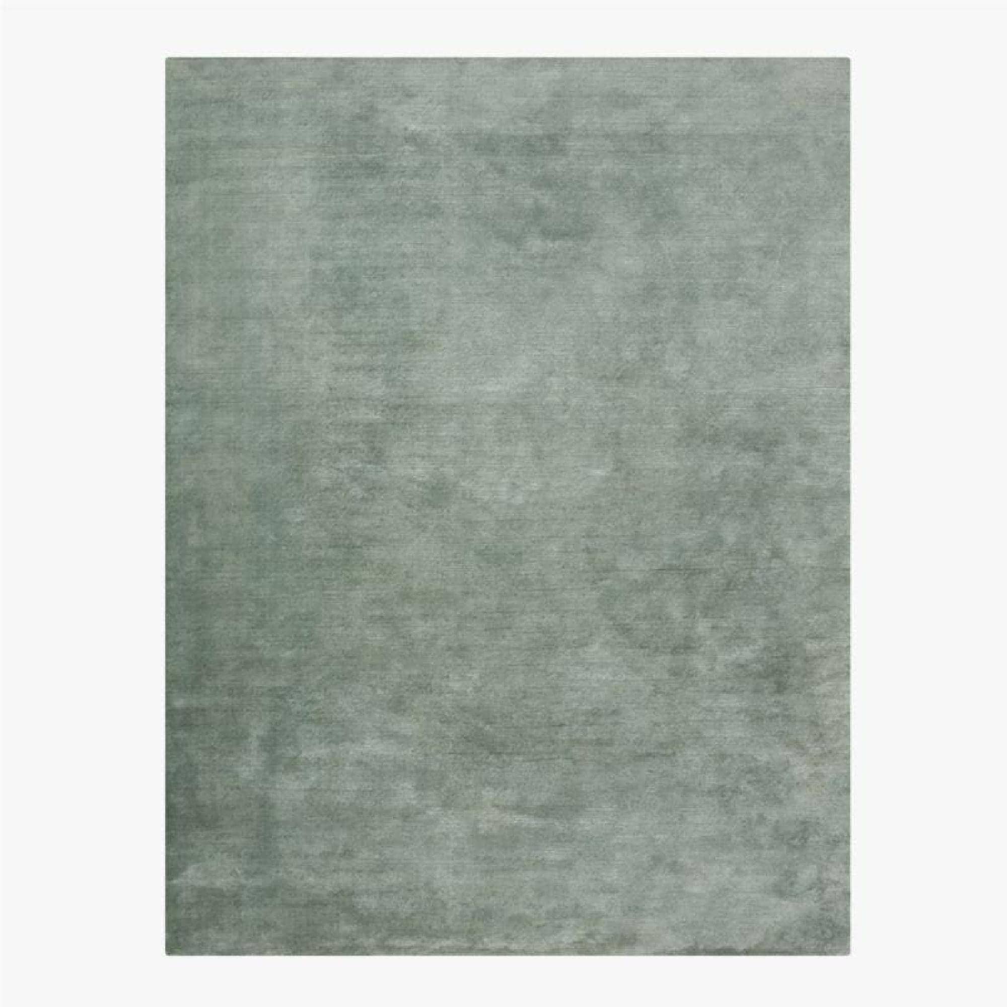 Solid Green Rug Sage Green Hand Woven Rug | Solid Green Rug | Modern Home Boho Decor ...