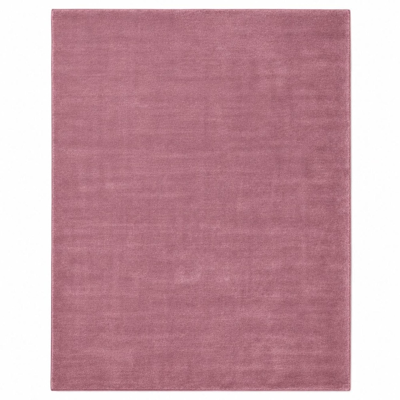 Mauve Pink Luxury Wool Rug | 12x15 Mauve Pink Rug | Elegant Rose Toned Decor