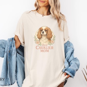 Best Cavalier mom,Retro Vintage Cavalier Shirt for Dog Lovers,Gift for Cavalier owners,Funny Cavalier Tee,Gift for Cavalier Owners,Cavalier