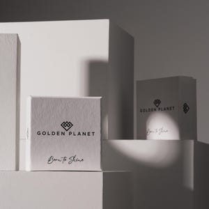 14K solid gold jewelry in elegant jewelry gift box, dainty jewelry packaging perfect for gift giving, birthday, anniversary or special occasion