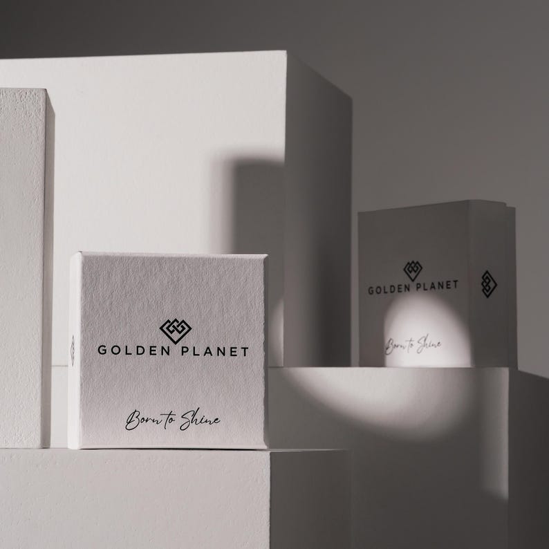 14K solid gold jewelry in elegant jewelry gift box, dainty jewelry packaging perfect for gift giving, birthday, anniversary or special occasion