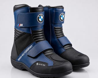 BMW Motorrad Riding Boots |  Waterproof Adventure Touring Boots | CE Protective Biker Boots for Men