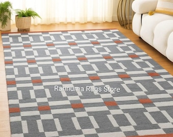Geometrische Moderne Teppich Luxus dekorative Hausteppiche antike 6x9 Wolle verwenden für Schlafzimmer Teppiche Wohnzimmer Kinderzimmer jede benutzerdefinierte Größe erhältlich.