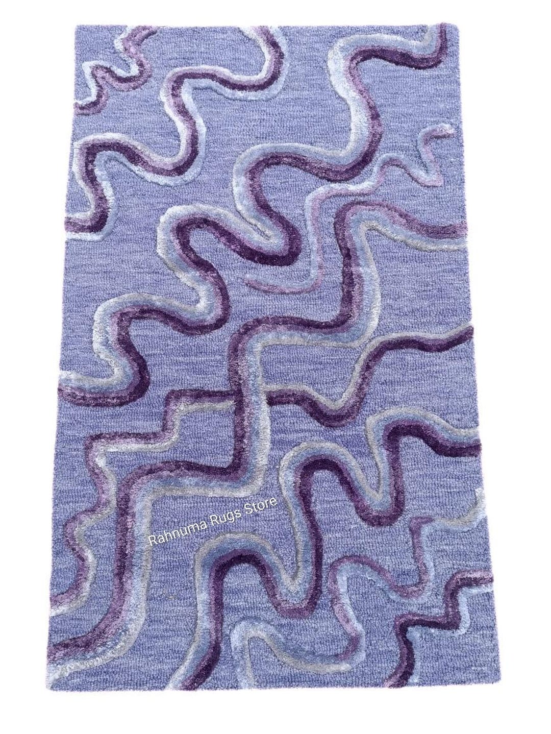 New Pattern Luxury and Fancy Rug 3D Snack Design Hand Tufted Carpet ...
