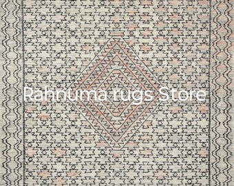 Persian texture rugs multicolour hand tufted 9x12 feet 100% wool kids room Bedroom rugs Living room guest house any custom size available.