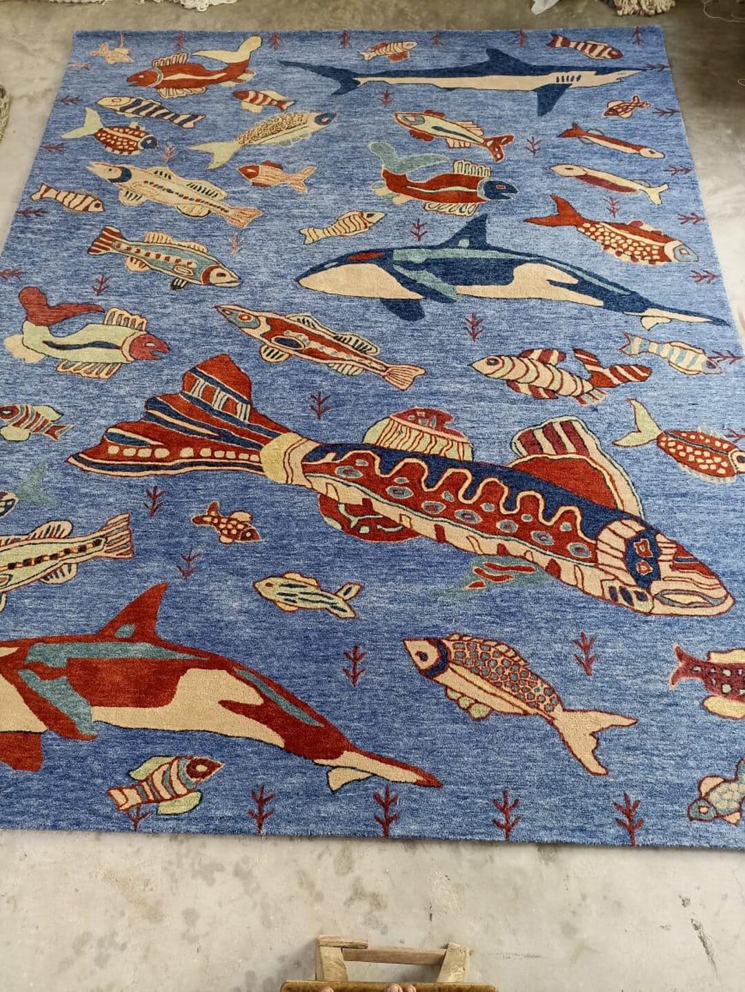 Large Fis Rug Luxury Home Design Rugs Antique Fish 8x10 Use for Bedroom Rugs Living ...