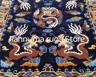 Dragon rugs Buddhism themes 5 Dragon rugs Luxury home decor rugs 9x12 use for bedroom rugs guest house kids kitchen offic,different size .