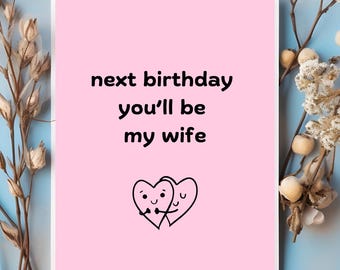 Dirty Funny Birthday Card for her, Dirty Birthday Card, Birthday Card for wife , Birthday Card for girlfriend , birthday cards for her