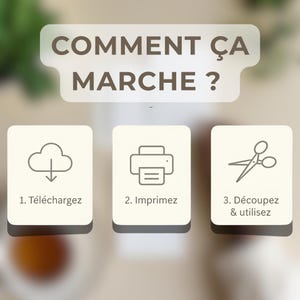 Cartes de routine personnalisées à imprimer – Bien-être, productivité, estime de soi – PDF en français à télécharger image 2