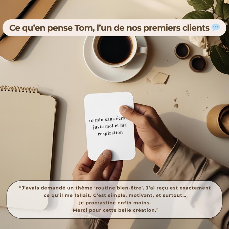 Cartes de routine personnalisées à imprimer – Bien-être, productivité, estime de soi – PDF en français à télécharger image 7