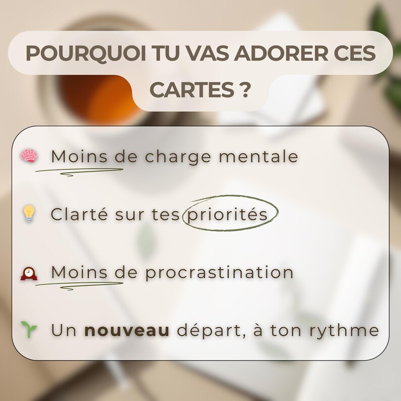 Cartes de routine personnalisées à imprimer – Bien-être, productivité, estime de soi – PDF en français à télécharger image 3