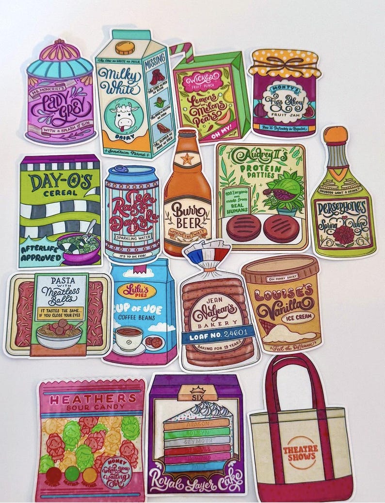 Six Royal Layer Cake Parody Sticker - Etsy