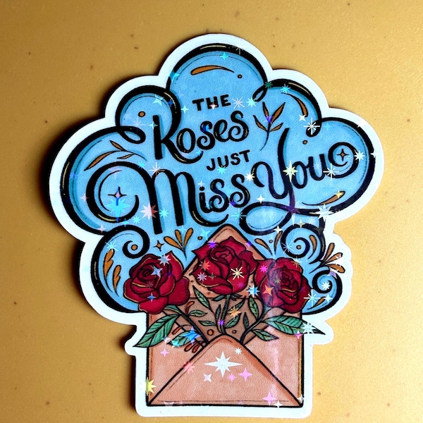 Pegatina de Operación Carne Picada: Las Rosas te extrañan