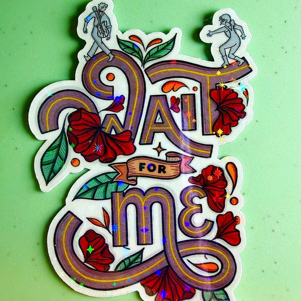 Pegatina "Espérame en Hadestown"