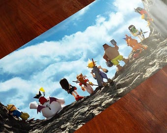 Final Fantasy VII Poster: Main Party Banner - Limited Print