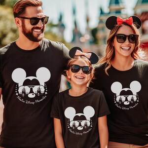 Koszulki z Disneylandu na rodzinną wycieczkę 2025, Koszulki z Disney Family, Koszulki z Myszką Miki i Minnie, Koszulki dla par Disney, Koszulki Disneyworld, Koszulki Disney