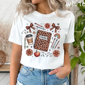 Happy First Day of School Shirt, Back to School Shirt, Teacher Shirt, Teacher Life Shirt, Teacher Appreciation, First Day of School Shirt