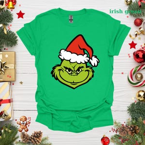 Grinch Christmas Shirt, Grinchy Christmas Tree T-shirt