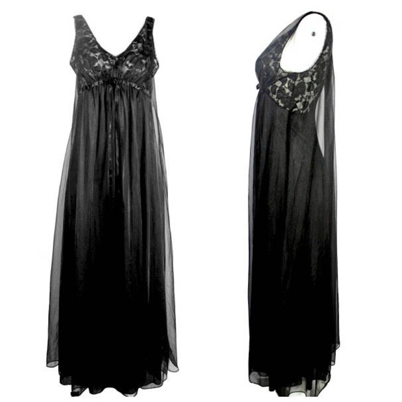vanity fair long nylon nightgowns