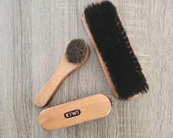 Kiwi Natural Bristle Polishing Brush 