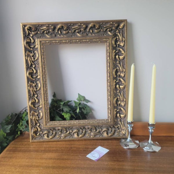 Large Ornate Picture Frame Etsy