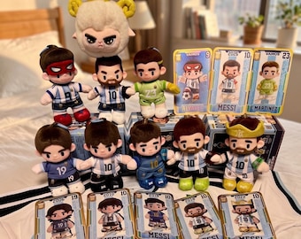 2026 Nuevo Peluche Original EE. UU. México Canadá Mundo Argentina Té Nacional Messi Figura de Vinilo Caja Sorpresa Colgante Juguetes Regalos