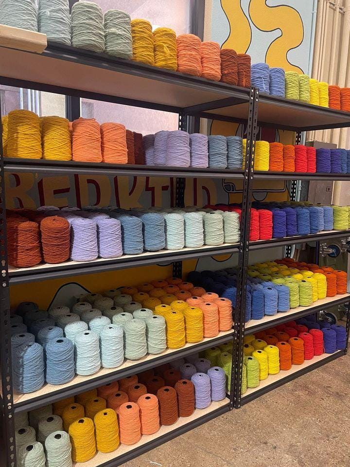 Tufting Yarn Cones | 100% Acrylic | 250g