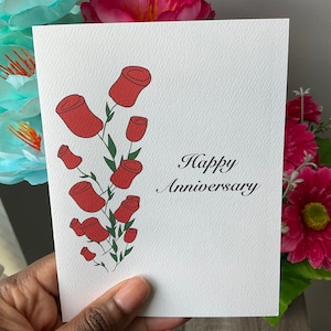 Anniversary Card, Happy Anniversary Card, for Him, Anniversary Card for a Couple, Happy Anniversary Wife, Husband, Happy Anniversary Husband