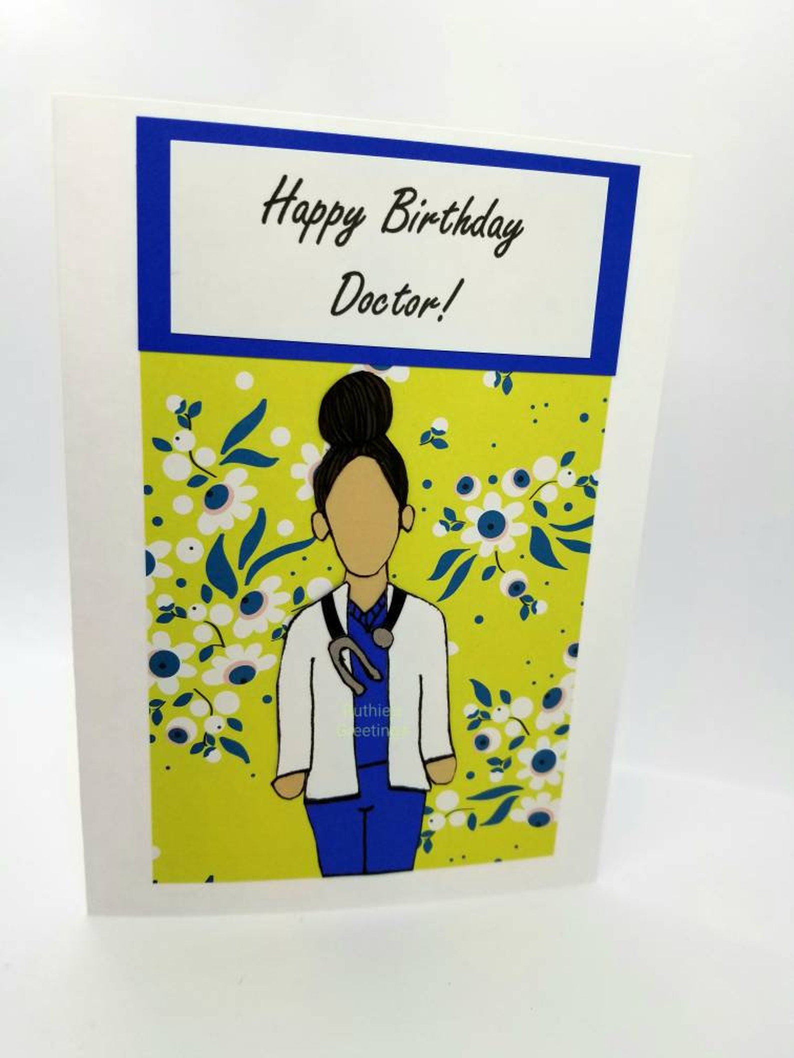 Handmade Doctor Birthday Card Birthday Card for Doctor | Etsy