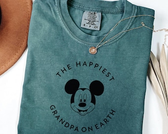 Grandpa Shirt – Customized From Grandkids | Happiest Grandpa Birthday & Fathers Day Tee