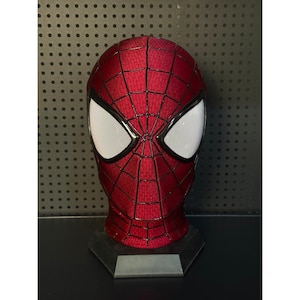 Tailor-made Andrew Garfield Spiderman Cosplay Mask,Wearable Movie Prop image 4