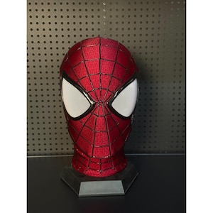Tailor-made Andrew Garfield Spiderman Cosplay Mask,Wearable Movie Prop image 3